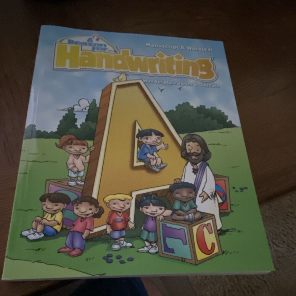 Handwriting Activity Book Paperback 2010 Illustrated Manuscript Ages 4-8